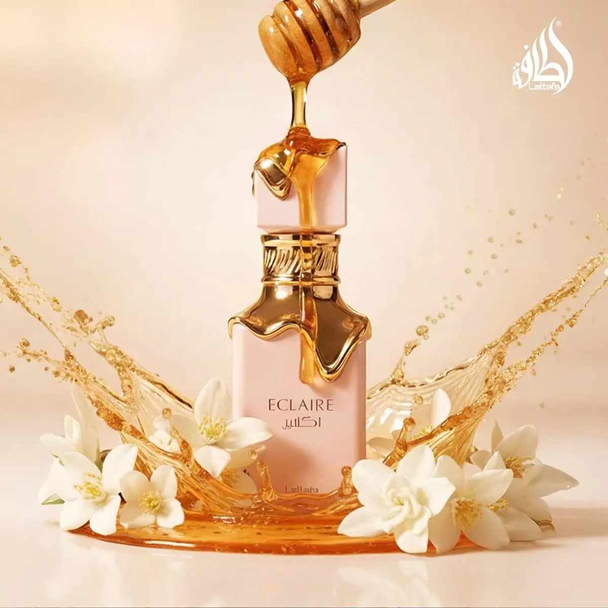 Lattafa Eclaire Eau de Parfum | Vanilla, Caramel, Sweet Floral Fragrance for Women | 3.4 oz / 100 ml Avelisse