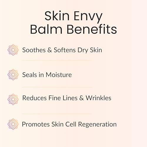Vitality Extracts Skin Envy Balm - All Natural Moisturizer with Beeswax, Coconut Oil & Vitamin A Avelisse