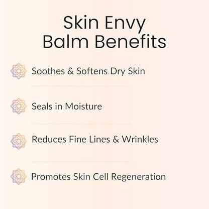 Vitality Extracts Skin Envy Balm - All Natural Moisturizer with Beeswax, Coconut Oil & Vitamin A Avelisse