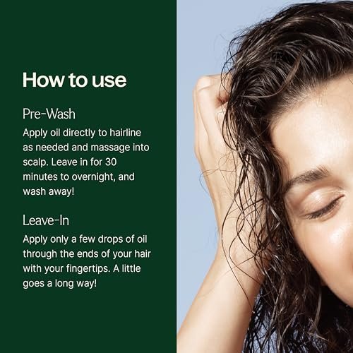 Plant Therapy Rosemary & Castor Oil Hair Treatment - 4 oz for Growth, Shine & Scalp Health Avelisse