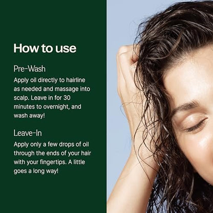 Plant Therapy Rosemary & Castor Oil Hair Treatment - 4 oz for Growth, Shine & Scalp Health Avelisse
