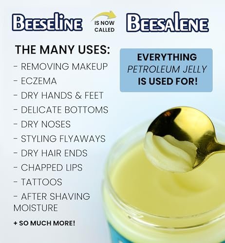 Beesalene Original Unpetroleum – 100% Natural & Hypoallergenic Alternative to Petroleum Jelly for Lips, Hands, Baby, Makeup Remover & More (2 oz) - görsel 5