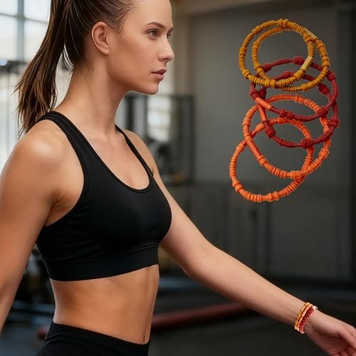 GEMGIMY 24-Pack Hair Ties for Thick & Thin Hair – Elastic Hair Bands for Women, Sleep, Sports, Ponytail Holder No Damage – Boho Bracelets Hair Accessories Avelisse