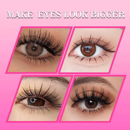 TDANCE Bottom Lash Extensions 120 Pcs - 0.07mm Thick B Curl 5-7mm Mixed Lower Lashes for Natural Eye Enhancement