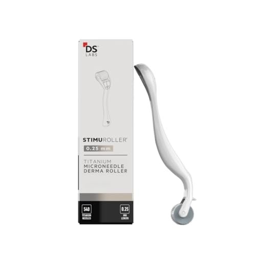 DS Laboratories StimuROLLER Scalp Roller 0.25 mm - Micro Needle Roller for Hair and Scalp Care, Stainless Steel Precision Roller for At Home Beauty Use Avelisse
