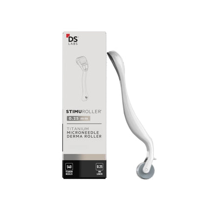 DS Laboratories StimuROLLER Scalp Roller 0.25 mm - Micro Needle Roller for Hair and Scalp Care, Stainless Steel Precision Roller for At Home Beauty Use Avelisse
