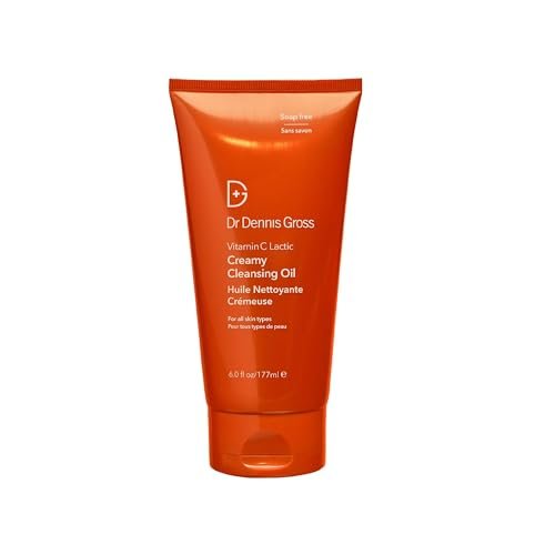 Dr Dennis Gross Vitamin C Lactic Creamy Cleansing Oil - Makeup & SPF Remover, 6 Fl Oz Avelisse
