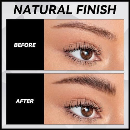 Teenanseen Clear Eyebrow Gel - Long-Lasting Waterproof Brow Wax for Styling & Sculpting, 3D Brow Freeze, 1 Pack