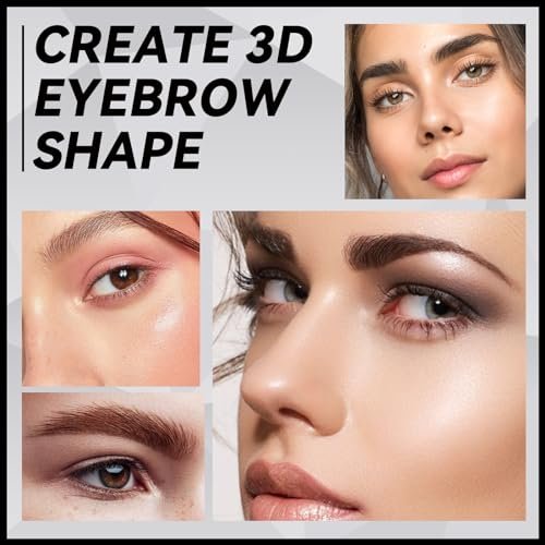 Teenanseen Clear Eyebrow Gel - Long-Lasting Waterproof Brow Wax for Styling & Sculpting, 3D Brow Freeze, 1 Pack - görsel 10