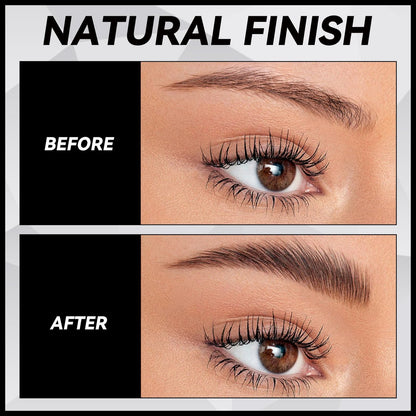 Teenanseen Clear Eyebrow Gel - Long-Lasting Waterproof Brow Wax for Styling & Sculpting, 3D Brow Freeze, 1 Pack