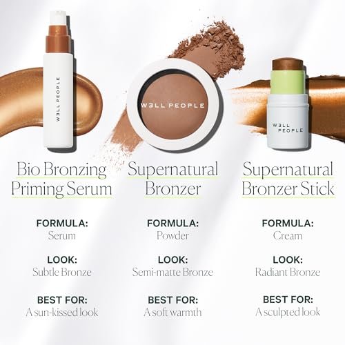 Well People Bio Bronzing Priming Serum – Nourishing Primer with Healthy Glow, Vegan & Cruelty-Free Avelisse