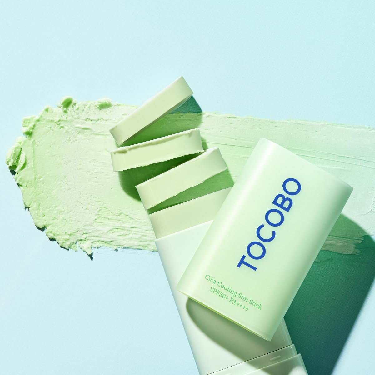 TOCOBO Cica Cooling Sun Stick SPF50+ PA++++ - Fermented Cica Complex, Cooling & Soothing Sunscreen Stick, Lightweight & Moisturizing, 1.69 fl. oz - görsel 6