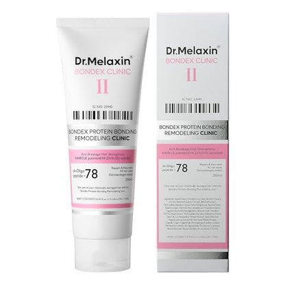 Dr.Melaxin Bondex Protein Bonding Remodeling Shampoo with Argan Oil | Strengthening Keratin & Peptides Bonder | Repair Hair | 13.52 fl.oz. Avelisse