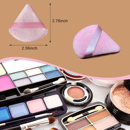 GFOUNS 21-Piece Makeup Sponge Bulk Set - Multi-Colored Pink Foundation Sponges for Liquid, Cream, and Powder