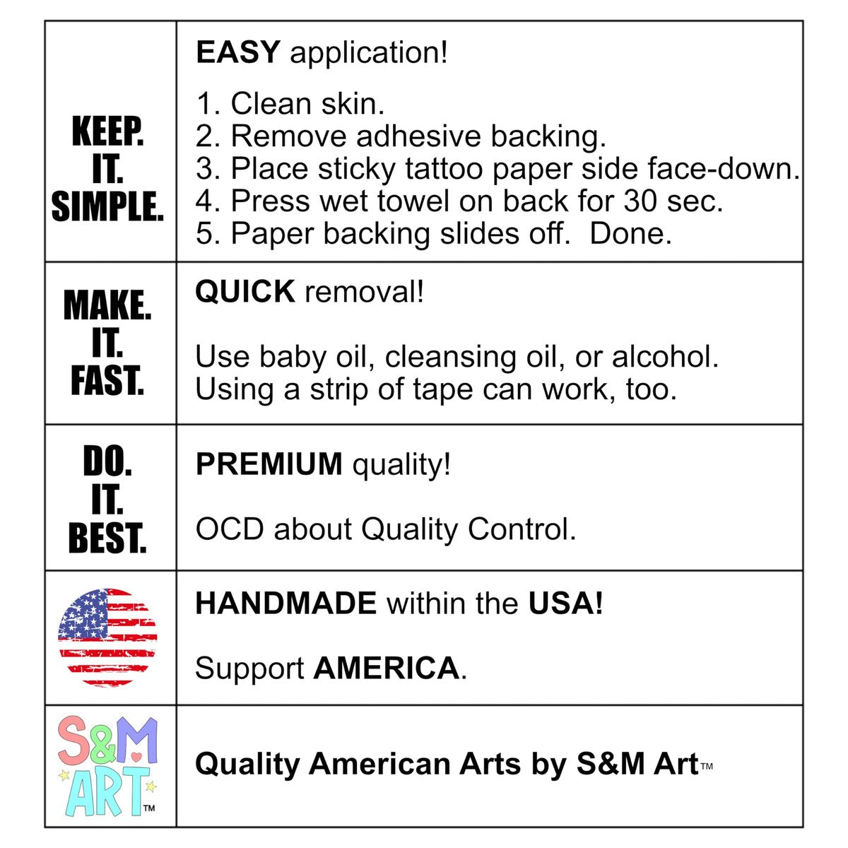 Custom Logo Temporary Tattoos – Your Image or Artwork 2 Inch Size for Transparent or White Background Avelisse