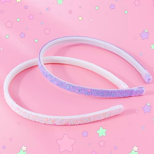 ARBEYOOU Girls Headbands 6 Pack – Pink Hair Bands for Toddler & Little Girls Ages 4-12, Cute Bow & Heart Headbands, Trendy Hair Accessories Gift Set - görsel 10