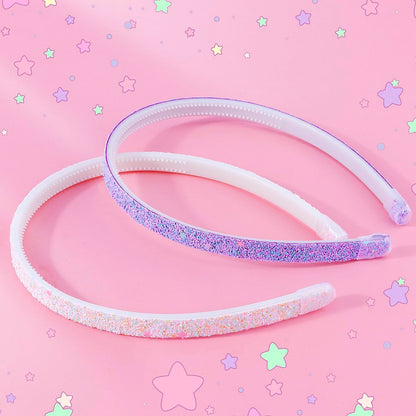 ARBEYOOU Girls Headbands 6 Pack – Pink Hair Bands for Toddler & Little Girls Ages 4-12, Cute Bow & Heart Headbands, Trendy Hair Accessories Gift Set