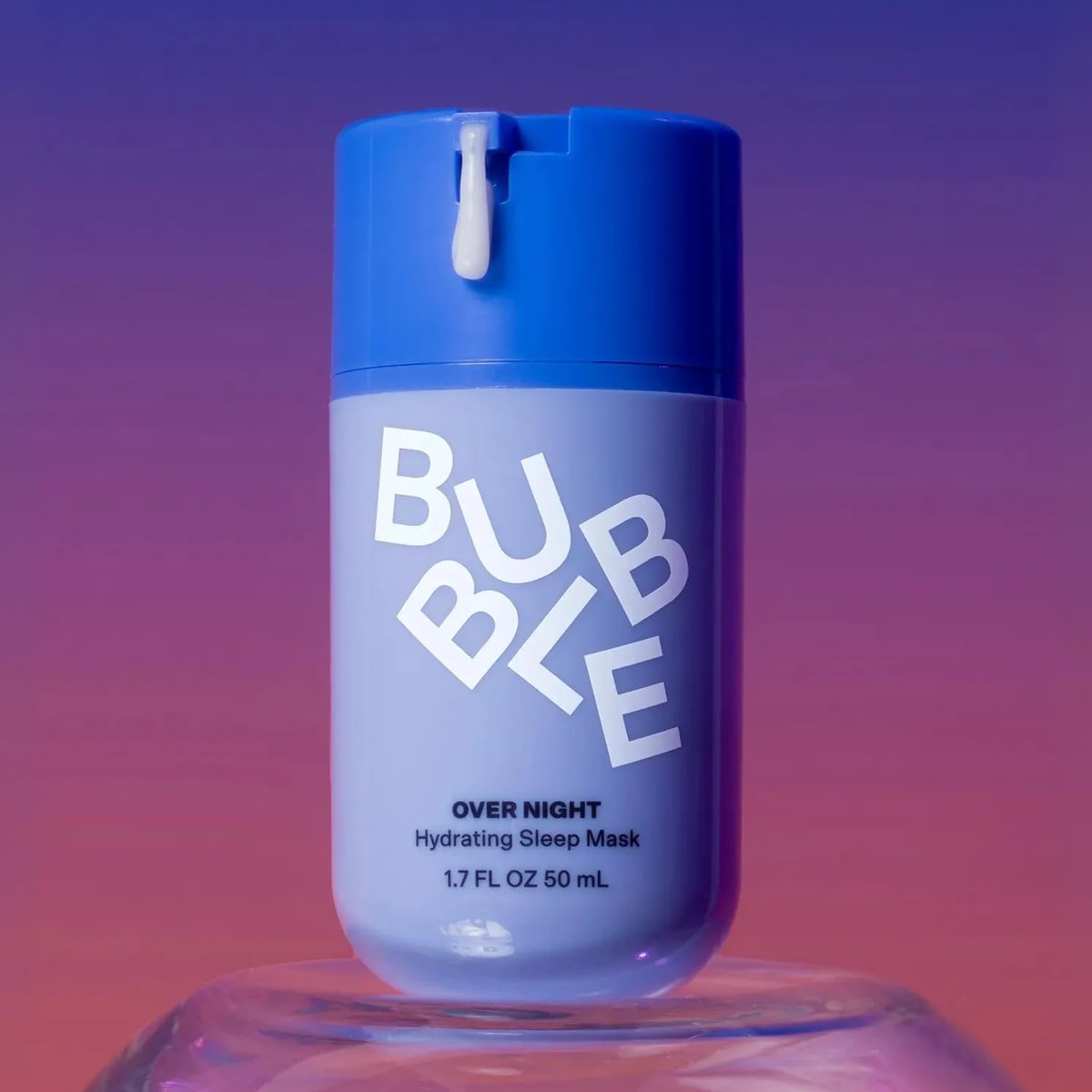 Bubble Skincare Over Night Hydrating Sleep Mask - Gentle Exfoliating Overnight Face Mask for Skin Barrier Repair with Mandelic Acid & Sodium PCA (50ml) - görsel 9