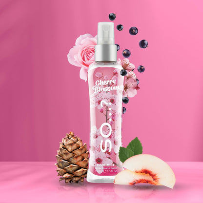 So...? Unique Rose Berry Body Mist - Floral Fruity Body Spray for Women - Vegan Perfume with Rose, Vanilla, Musk Notes - 5.1 oz