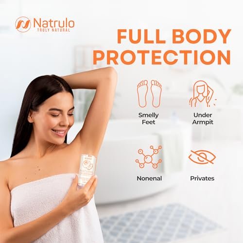 Natrulo Persimmon Deodorant – All-Natural Whole Body Deodorant with Japanese Persimmon Extract, Aluminum Free, Long Lasting, for Women and Men, 2.65 oz - görsel 4