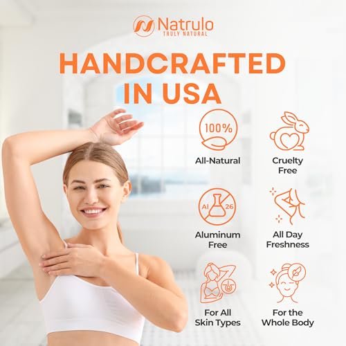 Natrulo Persimmon Deodorant – All-Natural Whole Body Deodorant with Japanese Persimmon Extract, Aluminum Free, Long Lasting, for Women and Men, 2.65 oz - görsel 12
