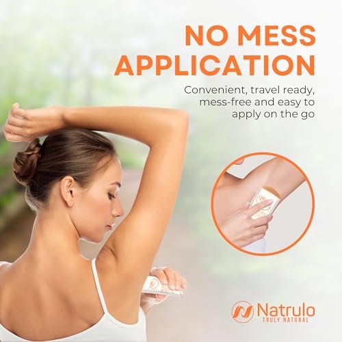 Natrulo Persimmon Deodorant – All-Natural Whole Body Deodorant with Japanese Persimmon Extract, Aluminum Free, Long Lasting, for Women and Men, 2.65 oz - görsel 18
