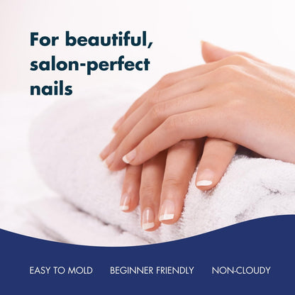 DeEnti Acrylic Nail Powder - 2oz Cover Pink | Professional Grade, Bubble-Free for Carving & Extensions