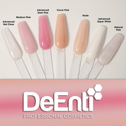 DeEnti Acrylic Nail Powder - 2oz Cover Pink | Professional Grade, Bubble-Free for Carving & Extensions