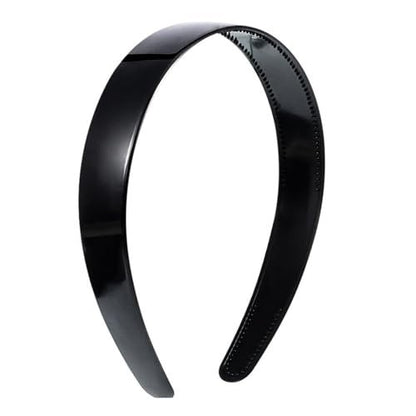 JOYRUBY Graduation Cap Headband – Firm Anti-Fall Hair Band for Graduation Cap Insert, Black Hairstyle DIY Graduates Gifts Hat Accessories for Students, Women (GradCap Not Included)