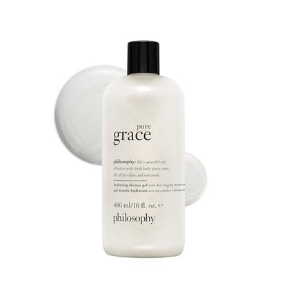 philosophy pure grace Hydrating Bath & Shower Gel - 16 Fl Oz Avelisse