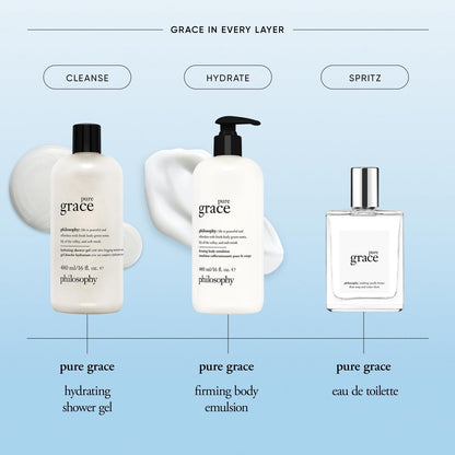 philosophy pure grace Hydrating Bath & Shower Gel - 16 Fl Oz Avelisse