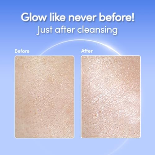 EQQUALBERRY pH Balanced Daily Glow Gel Cleanser - 7.1 fl oz (210ml) | Moisturizing Gentle Gel Cleanse | Korean Skincare EWG Green Avelisse