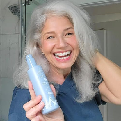 Prime Prometics PrimeHair Lush N' Thick Shampoo for Mature Women – Biotin Enriched, Sulfate-Free & Paraben-Free Volumizing Hydrating Shampoo (8.45 Fl Oz) Avelisse