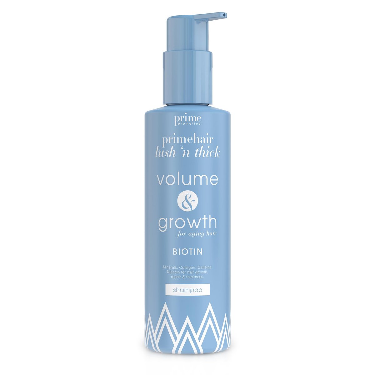Prime Prometics PrimeHair Lush N' Thick Shampoo for Mature Women – Biotin Enriched, Sulfate-Free & Paraben-Free Volumizing Hydrating Shampoo (8.45 Fl Oz) Avelisse