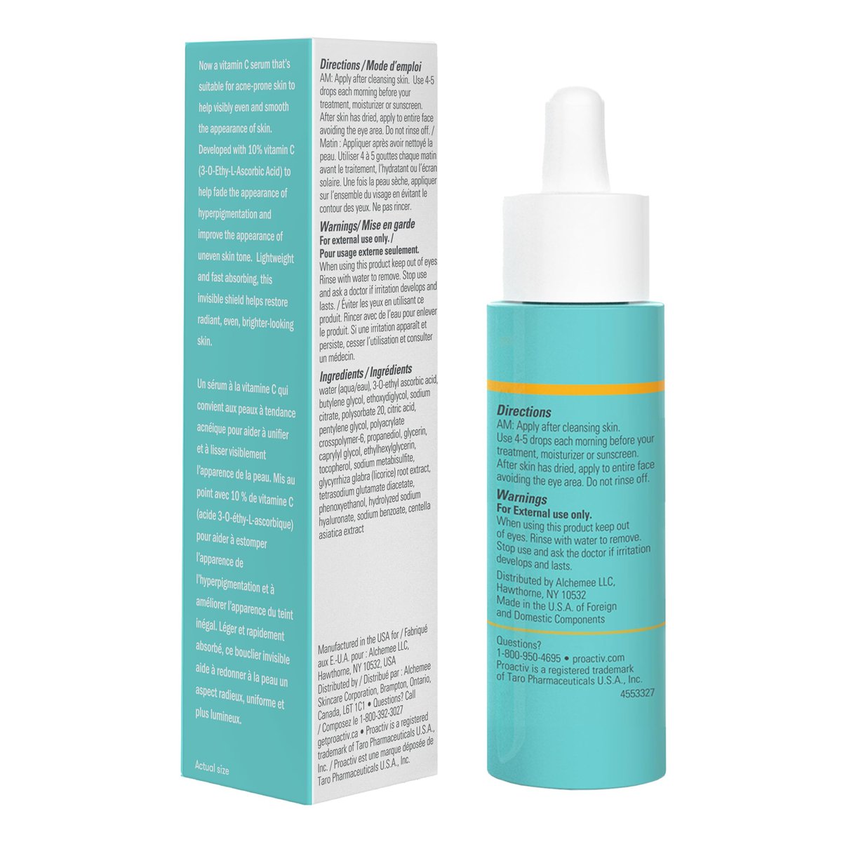 Proactiv Post Blemish 10% Vitamin C Serum - Dark Spot Corrector for Acne-Prone Skin, 1 Fl Oz Avelisse