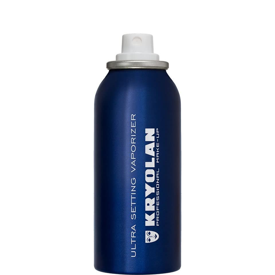 Kryolan Professional Make-up Ultra Setting Vaporizer, 100 ml Spray Mist, Blue Avelisse