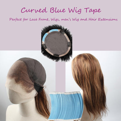 FeiHong 36 Pcs Lace Front Tape for Wigs – Waterproof Double Sided Strong Adhesive Wig Glue Tapes for Hairpieces, Toupee and Hair Extensions