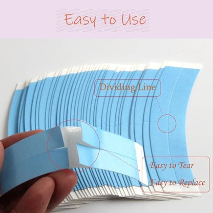 FeiHong 36 Pcs Lace Front Tape for Wigs – Waterproof Double Sided Strong Adhesive Wig Glue Tapes for Hairpieces, Toupee and Hair Extensions