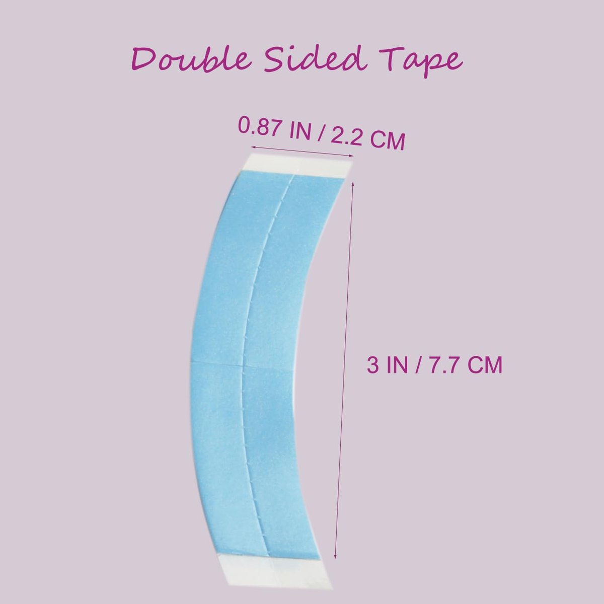 FeiHong 36 Pcs Lace Front Tape for Wigs – Waterproof Double Sided Strong Adhesive Wig Glue Tapes for Hairpieces, Toupee and Hair Extensions - görsel 6