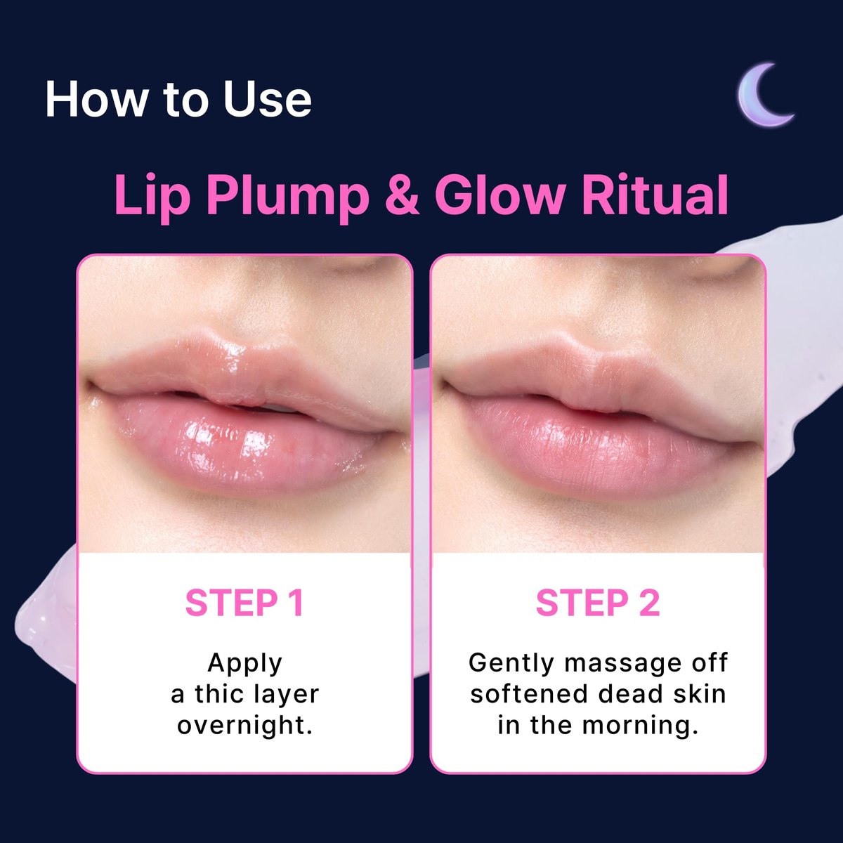 Perfect Sleep Lip Collagen - Intensive Collagen Lip Sleeping Mask with Peptides, Rice Protein & Willow Bark Extract for Overnight Plumping, Repairing & Smoothing Avelisse