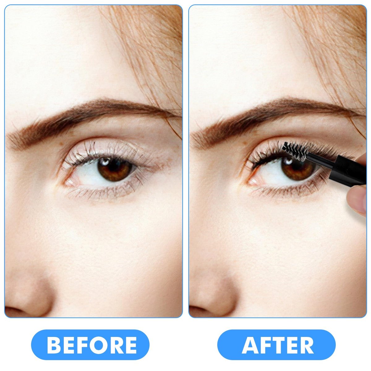 27-Pack Empty Mascara Tubes with Wand - 3ml Mini Mascara Bottles with Brush & Rubber Inserts for Travel, DIY, and Sample Sizes (Black) - görsel 11