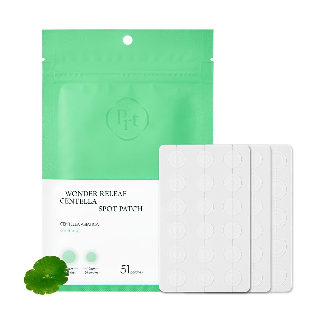 PURITO SEOUL Wonder Releaf Centella Spot Patch - Soothing Pimple Patches for Sensitive Skin, K-Beauty, 51 Count - görsel 1