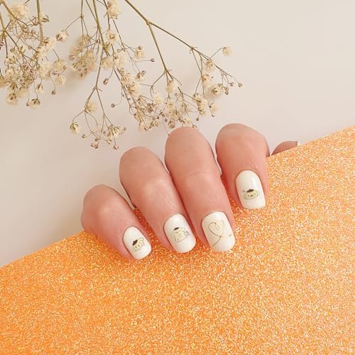 7PCS Cute Cartoon Nail Stickers - Kawaii Nail Art Decals for DIY Manicure, Women & Kids - görsel 11