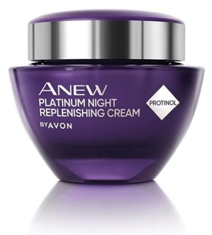 AVON Anew Platinum DAY and NIGHT Cream (Two Pack Set) – Anti-Aging Face Moisturizer Duo Avelisse
