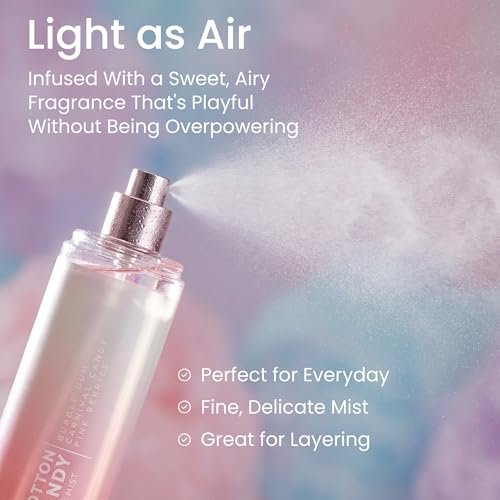 Forever 21 Cotton Candy Body Mist - 8 fl oz Sweet Fragrance Spray for Women & Men - görsel 10