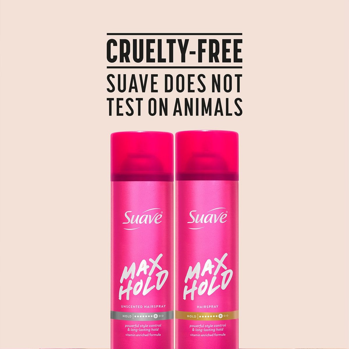Suave Max Hold Hairspray Variety 2-Pack - Unscented & Scented, 11 oz Each - Strong Hold Aerosol Hairspray - görsel 13