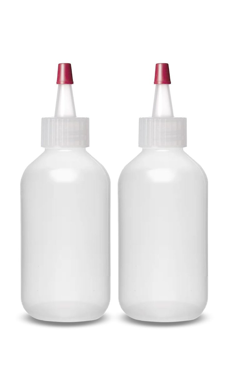 2 oz Plastic Squeeze Bottles with Yorker Caps - Pack of 2, BPA Free, Made in USA | ljdeals - görsel 3
