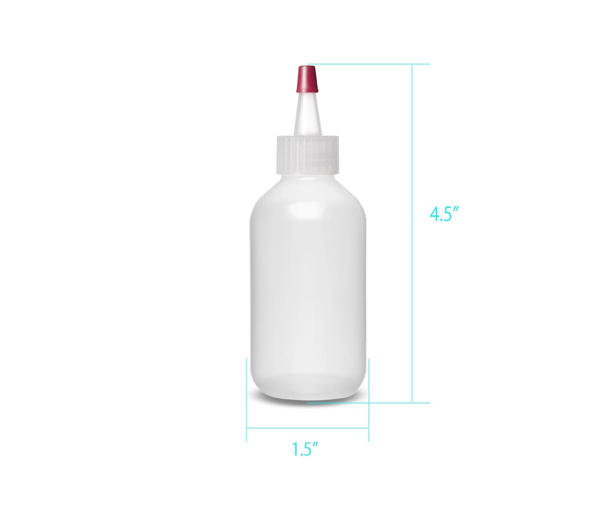 2 oz Plastic Squeeze Bottles with Yorker Caps - Pack of 2, BPA Free, Made in USA | ljdeals - görsel 5