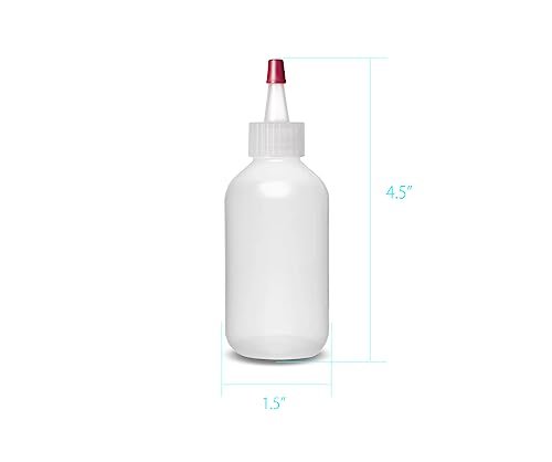 2 oz Plastic Squeeze Bottles with Yorker Caps - Pack of 2, BPA Free, Made in USA | ljdeals - görsel 6