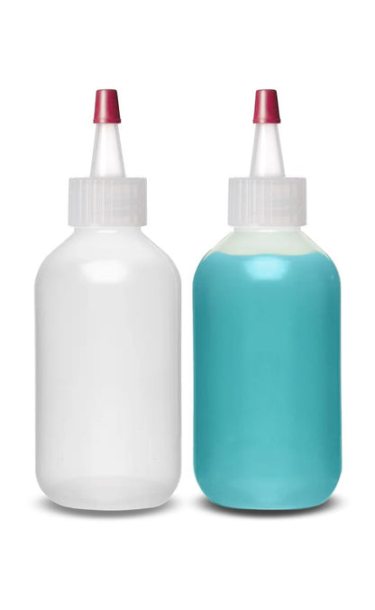 2 oz Plastic Squeeze Bottles with Yorker Caps - Pack of 2, BPA Free, Made in USA | ljdeals